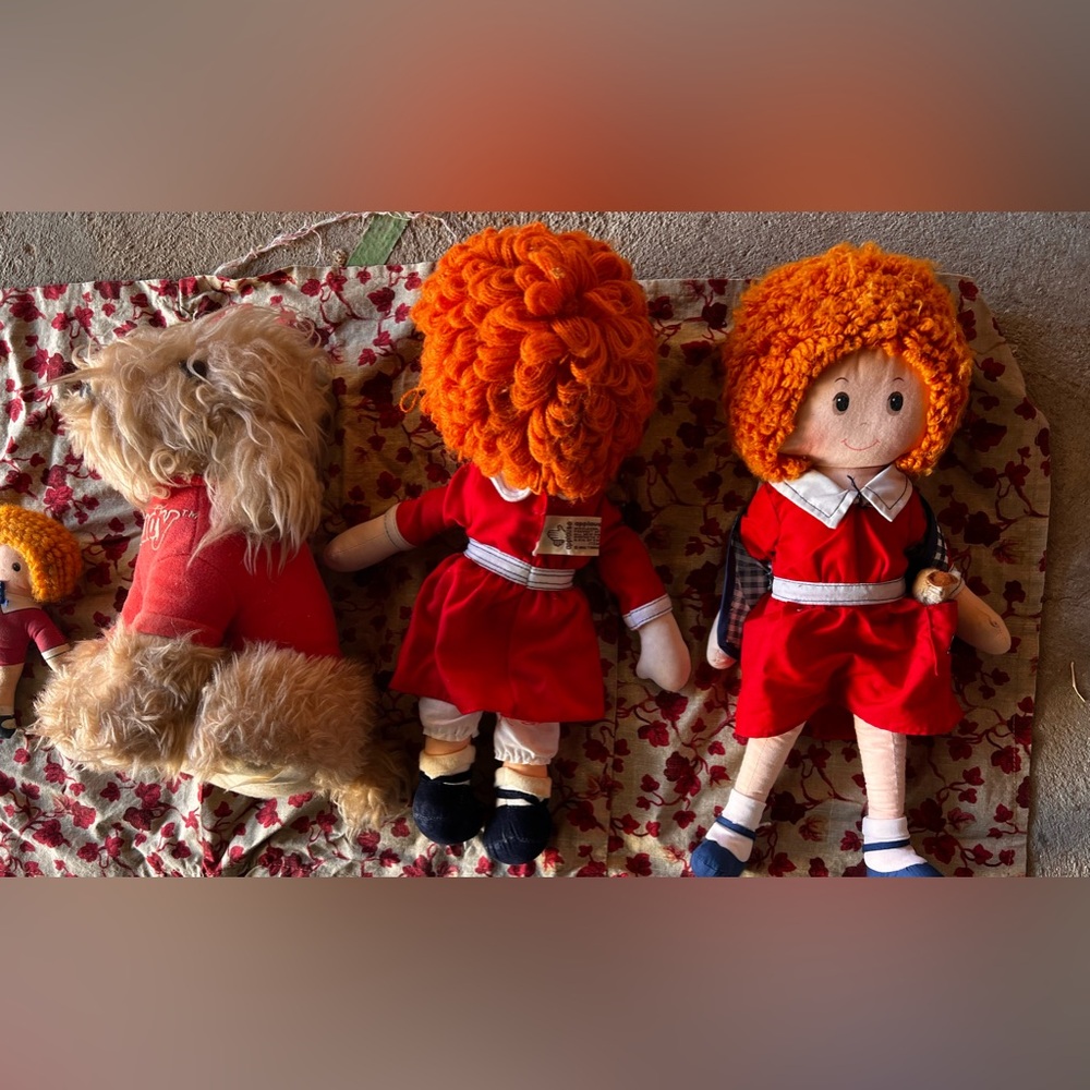 Lil orphan Annie vintage doll collection ANNIE collection